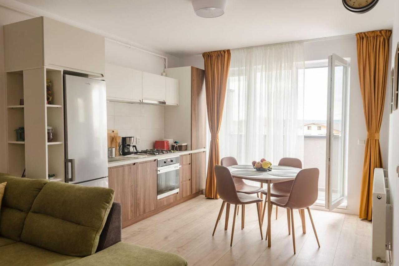 Paul'S Place. New Rooftop Apartment In Downtown 시비우 외부 사진