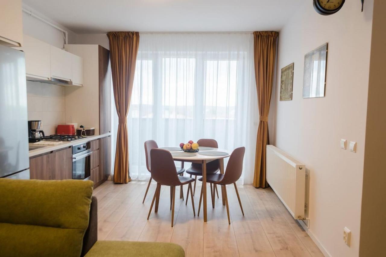 Paul'S Place. New Rooftop Apartment In Downtown 시비우 외부 사진