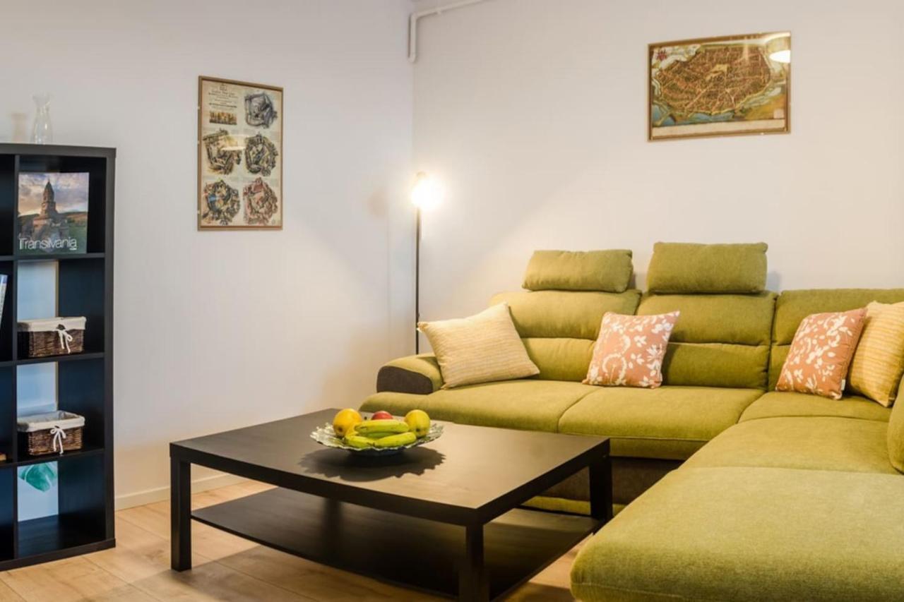 Paul'S Place. New Rooftop Apartment In Downtown 시비우 외부 사진